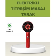 Elektrikli Titreşim Masaj Tarak Kırmızı Işık Terapi Diğer