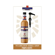 Simonelli Kahve Şurubu Popcorn Aromalı 700 ML + Pompa