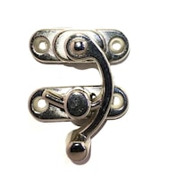 Yay Gözü, Ahşap Kutu Klipsi - Küçük 28x33 Mm, Nikel, 100 Adet 0.95 x 0.028 x 0.097