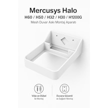 Mercusys Halo H60 / H50 / H32 / H30 / H1200g Mesh Duvar Askı Montaj Aparatı