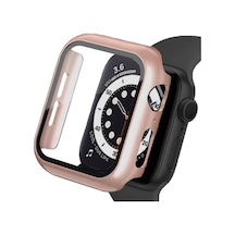 BİNANO Apple Uyumlu  Watch 8 41MM SENSE KASA VE EKRAN KORUYUCU ROSE GOLD