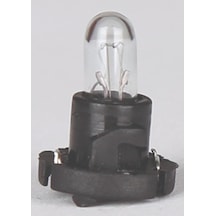 Wolfram 12 Volt 1.2 Watt Siyah T5 Duylu Gösterge Ve Panel Ampulü - 10 Adet