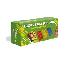 Çizgi Çalışmaları - İnce Motor Gelişimi (Ahşap)