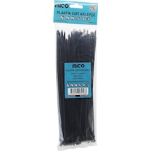 100pcs Siyah 3.6x250mm Plastik Cırt Kelepçe 5250