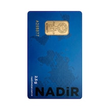 2.5 Gram 24 Ayar 995 Külçe Altın Sertifikalı