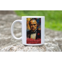 The Godfather Teklifi Kupa Bardak Baba Filmi Severlere Özel Hediye Kupası Beyaz