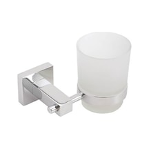 Creavit BS44604 Svida Diş Fırçalığı Camlı Krom