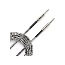 Planetwaves Pw-bg-15bg Gitar Kablo 4,5 Metre Braıded Inst Cbl Bk-gy