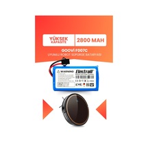 Goovi F007c Uyumlu Batarya Yüksek Kapasite 2800mah Pil Robot Süpürge Bataryası