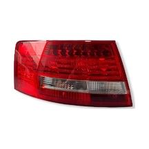 Audi A6 (Sol - Sürücü) Dış Stop Lambası Depo 2004 - 2008 LED (Duysuz)