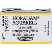 Schmincke : Horadam Aquarell Artist Sulu Boya : Tam Tablet : Seri 2 209 Translucent Yellow