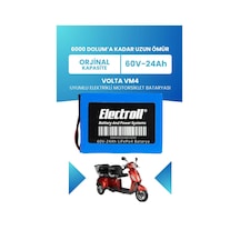 Volta Vm4 Uyumlu Batarya Lifepo4 60v 24ah