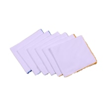 Sema Bebe Penye Bebek Mendil Çiftkat 6'Lı Paket - Renkli