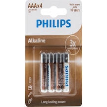 Philips Aaa Alkalin Lr03 Mıcro İnce Kalem Pil 4'lü Paket