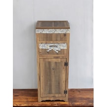 Ahşap Ekmek Sepetli Çekmeceli Hasır Kiler Dolabı Atlantik Çam Ahşap Ekmek Sepetli Çekmeceli Hasır Kiler Dolabı Atlantik Çam