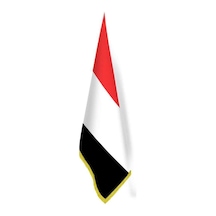 Yemen Bayrağı -ofis-makam-toplantı Odaları - Saçaklı Makam Bayrağı 1
