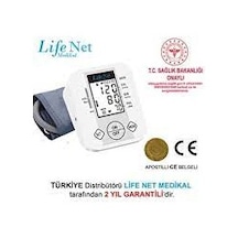Life Net Medikal Üst Koldan Ölçer Dijital Tansiyon Aleti Nabız Öl