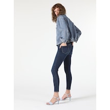 Colin's 760 Dıana Yüksek Bel Dar Paça Super Slim Fit Jean Kadın Jean Pantolon CL1056579_Q1.V1_DN41629
