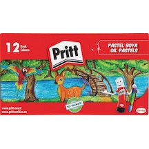 12'li Pastel Boya - Karton Kutu 0