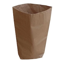 Kraft Çuval Torba Kahverengi Baskısız 100'lü 40 x 55 +12 CM