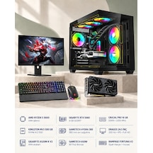 Symoon SYMOONPC0104 R5-5600 8 GB 16 GB 500 GB SSD RTX5060 24.5" Dos Masüstü Oyuncu Bilgisayarı