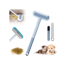 Sogud 4 Ü 1 Arada Kedi Köpek Tüy Toplama Fırçası 1 Li Set Cam, Koltuk, Halı Ve Kumaş Yüzeyler Çok Renkli