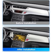 Citroen C3 2010-2016 Uyumlu Multi Medya Navi Gasyon Usb Kamera Carplayer 6 Ram