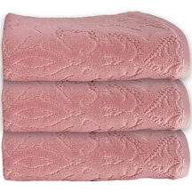 Özdilek Curve Havlu 3'lü 50x90 Cm Pembe Çok Renkli