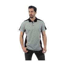 Şensel, Polo Yaka Tişört, Gri-Siyah -136E1482- Tshirt, T-Shirt