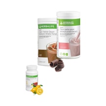 Herbalife Set 1 Adet Çikolatalı Shake 1 Adet Ahudululu Shake Ve 1 Adet Limonlu Çay 50 Gr
