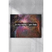 Stephen Hawking In My Mind Motivasyon Poster 4