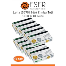 Leitz 5570 Zımba Teli No 24/6 10 Lu Kutu 1kutu 1000 Adet Zımba Teli