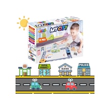 My City Otoyol Eğitici Puzzle Seti - 75 Parça