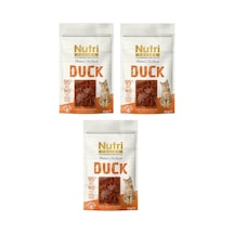 Nutri Feline Duck Ördek Etli Tahılsız Kedi Ödülü 50 Gr. X 3 Adet