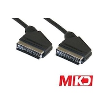 Mkd High End Audio Video Scart Scart Kablo 3 Metre