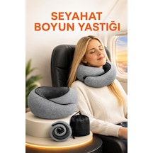Ortopedik Spiral Boyun Destekli Seyahat Yastığı%100 Ortopedik Visko Genel