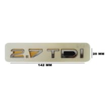 2.7 Tdı Krom Bagaj Yazısı 3a 3d3abs 2.7 Tdı Krom Bagaj Yazısı 3a 3d3abs