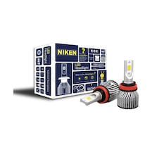 H8 Led Xenon Far Ampulü Seti Niken Eco 8000Lm