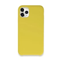 Newface Apple İphone 11 Pro Kılıf Lansman Legant Silikon - Sarı