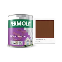 Permolit Enamel Sentetik Yağlı Boya Sütlü Kahve 0.75 Lt. 0.75 L