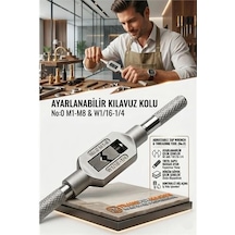Mey İthalat Transformacion Kılavuz Kolu M1-m8 Ayarlı Vida Diş Açma Aparatı No:0 723240