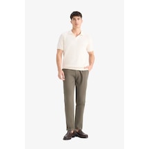DeFacto Jogger Fermuarlı Paça Yazlık Kumaş Pantolon E4779AX25SMKH301