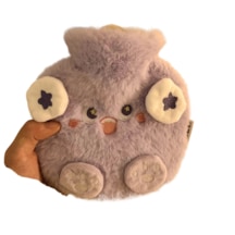 Sevimli Küçük Canavar Peluş Su Dolu Sıcak Su Şişesi-mor Sevimli Küçük Canavar Peluş Su Dolu Sıcak Su Şişesi-mor