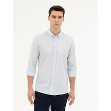 Pierre Cardin Erkek Açık Mavi Gömlek Desenli 50284872-vr003 Açık Mavi