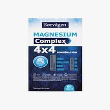 Sorvagen Sorvagen Magnesium Complex 4x4 Kombinasyon 60 Tablet