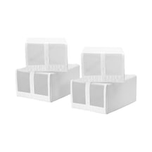 Ikea Skubb 4 Parça Ayakkabı Saklama Kutusu 22 X 34 X 16 Cm Beyaz
