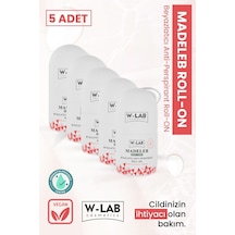 W-Lab Cosmetics Madeleb Beyazlatıcı Roll-On Deodorant 5 x 50 ML