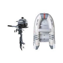 Marinport 2.70 Ahşap Taban Şişme Bot + Yamaha 2.5 Hp Deniz Motoru