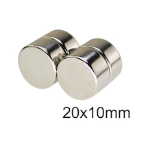20X10Mm Neodyum Güçlü Mıknatıs - Neodim Magnet