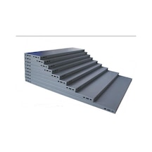 4 Adet Galvaniz Çelik Raf Tablası - Depo, Arşiv, Kiler, Dosya, Market Rafı 20x60 Cm-1.50 Mm Galvaniz